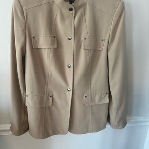 Black Tan Women's Blazer